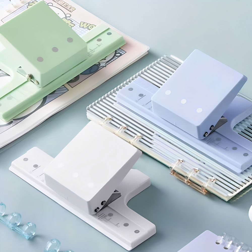Paper Punch 3 Hole - 3-hole punch, scrapbook punch, compatible with