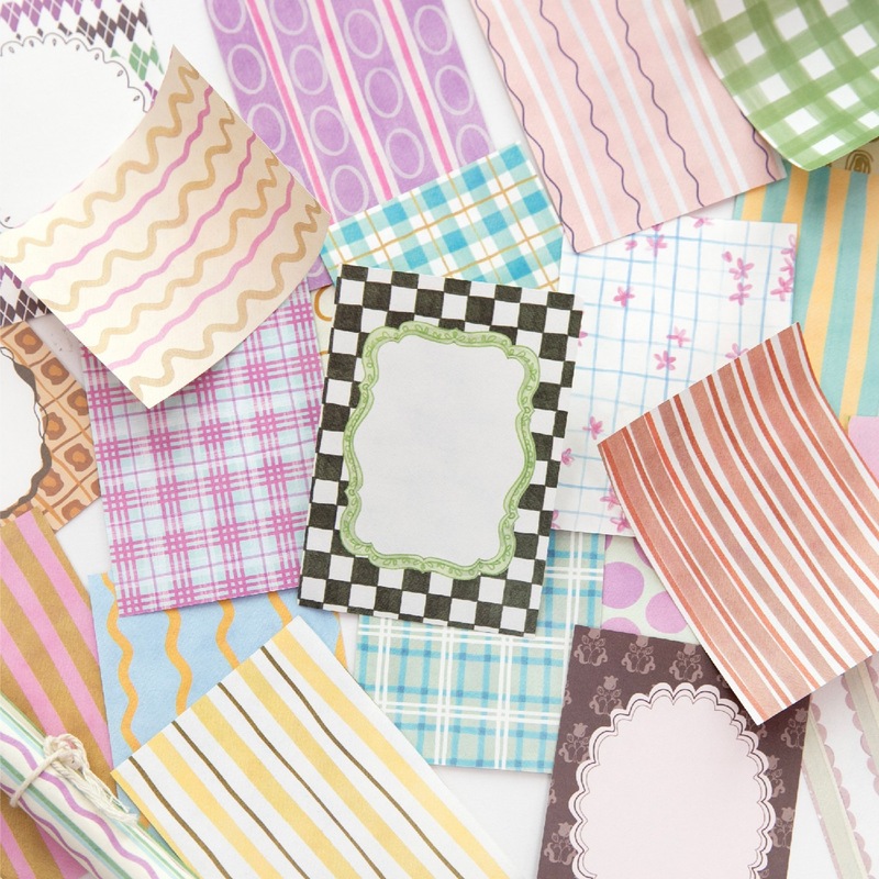 Graph Paper Pad - 1book/100pcs Exquisite Pattern Notebook Decorative Memo