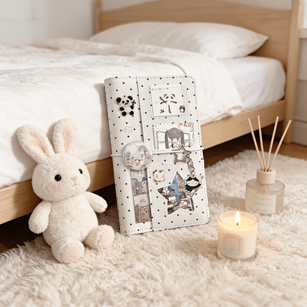A6 Polka Dot Cloth Binder Note - огляд і ціна Graph Paper Pad