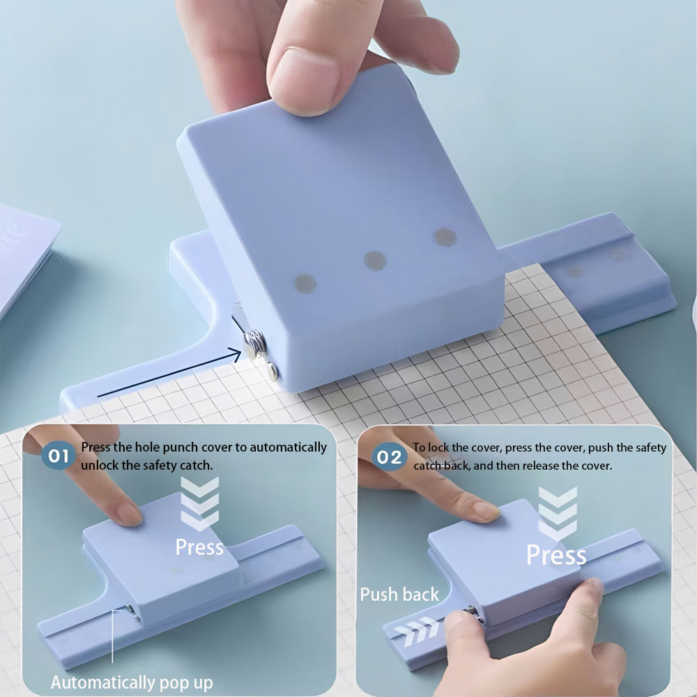 3-hole punch, scrapbook punch, - огляд і ціна Paper Punch 3 Hole
