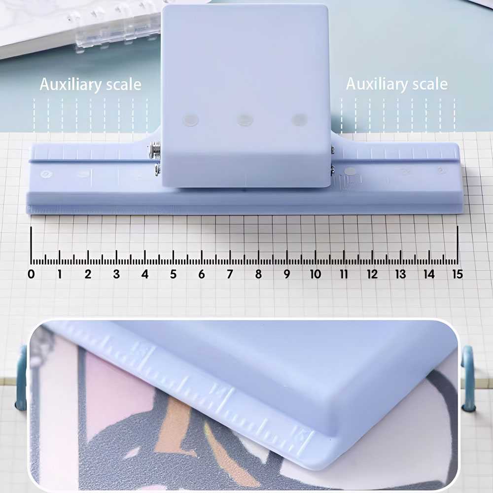 3-hole punch, scrapbook punch, - огляд і ціна Paper Punch 3 Hole