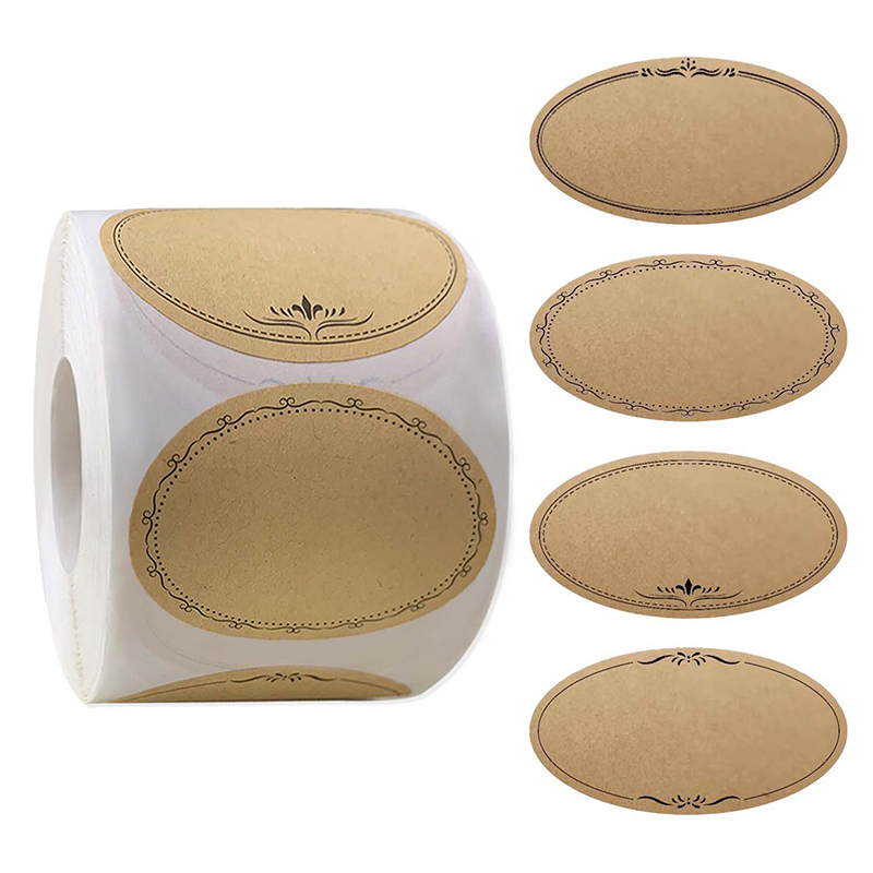 250 Stickers/Roll 2.5*1.4in Kr - огляд і ціна Sticker Label Roll