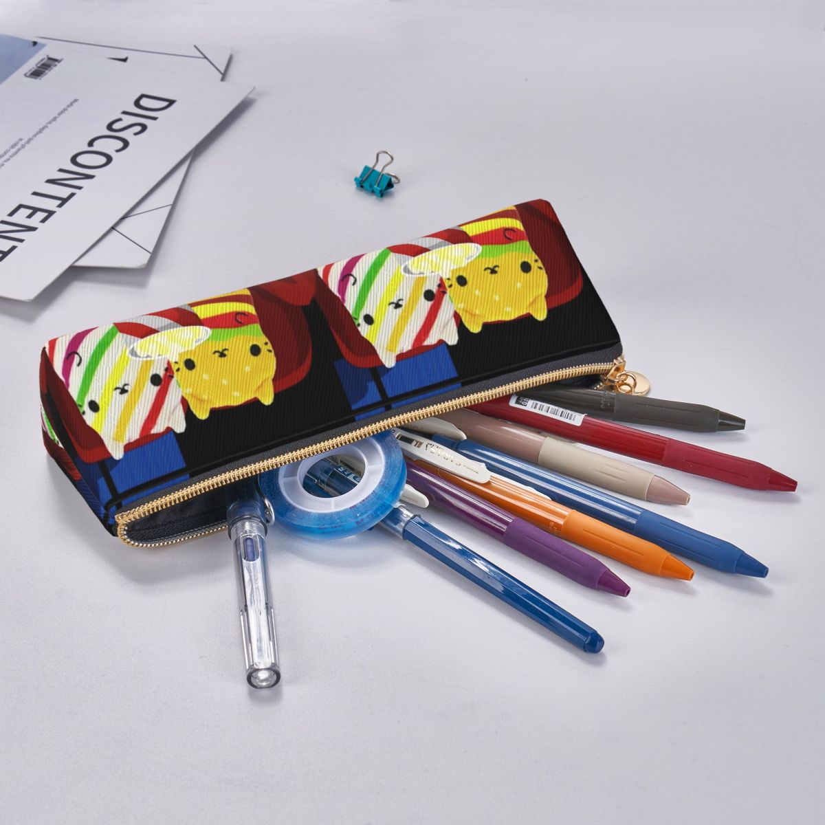 Cats Vs Pickles Pencil Case fo - огляд і ціна Office Supply Vs Stationery
