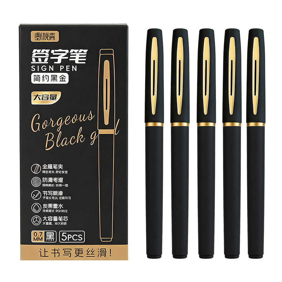 5Pcs/Pack Large Capacity Gel P - огляд і ціна Stationery Supplies Business