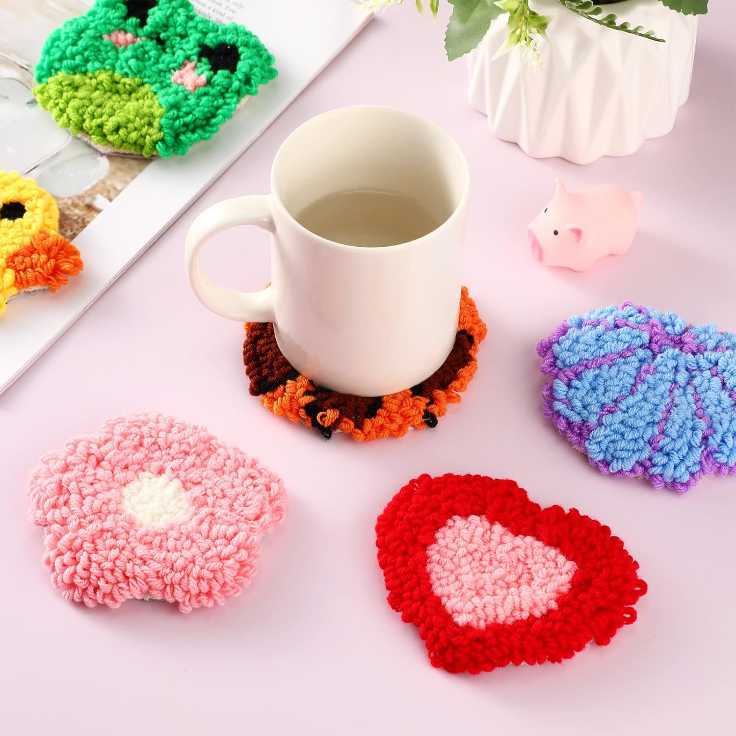 6pcs Punch Needle Embroidery K - огляд і ціна Graph Paper Pad