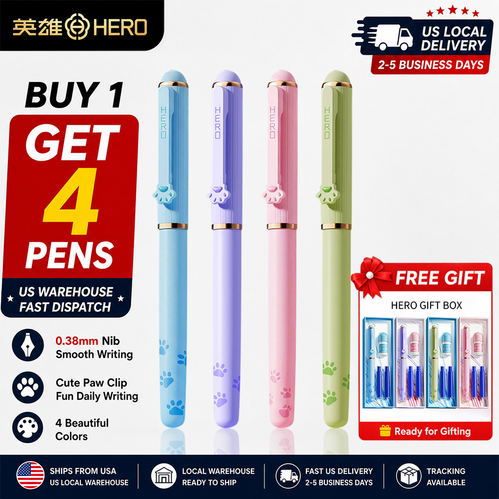 Hero 360M Cat Paw Erasable Fou - огляд і ціна Stationery Warehouse