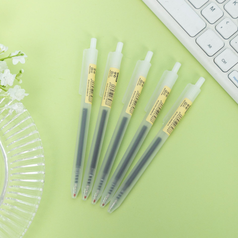 6/10Pcs 0.5mm Retractable Gel  - огляд і ціна Stationery Supplies Business