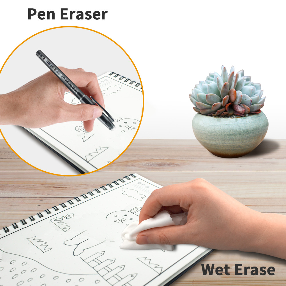 A6 Size Smart Reusable Erasabl - огляд і ціна Graph Paper Pad
