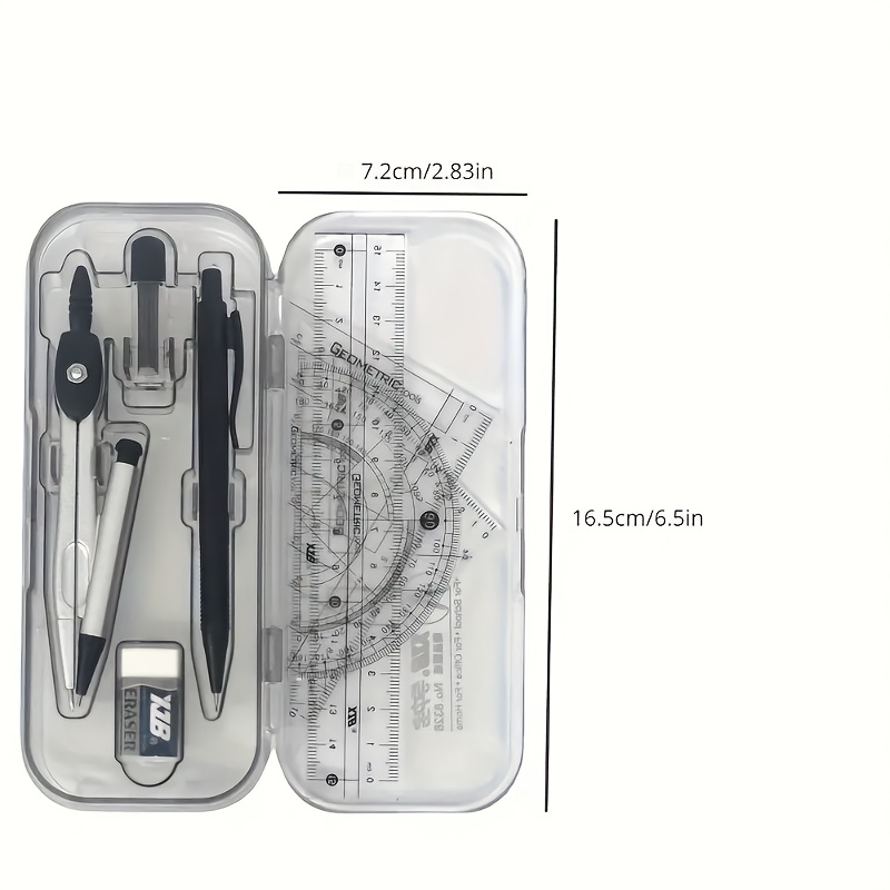 8-in-1 Mathematical Geometry K - огляд і ціна Compass Geometry Set