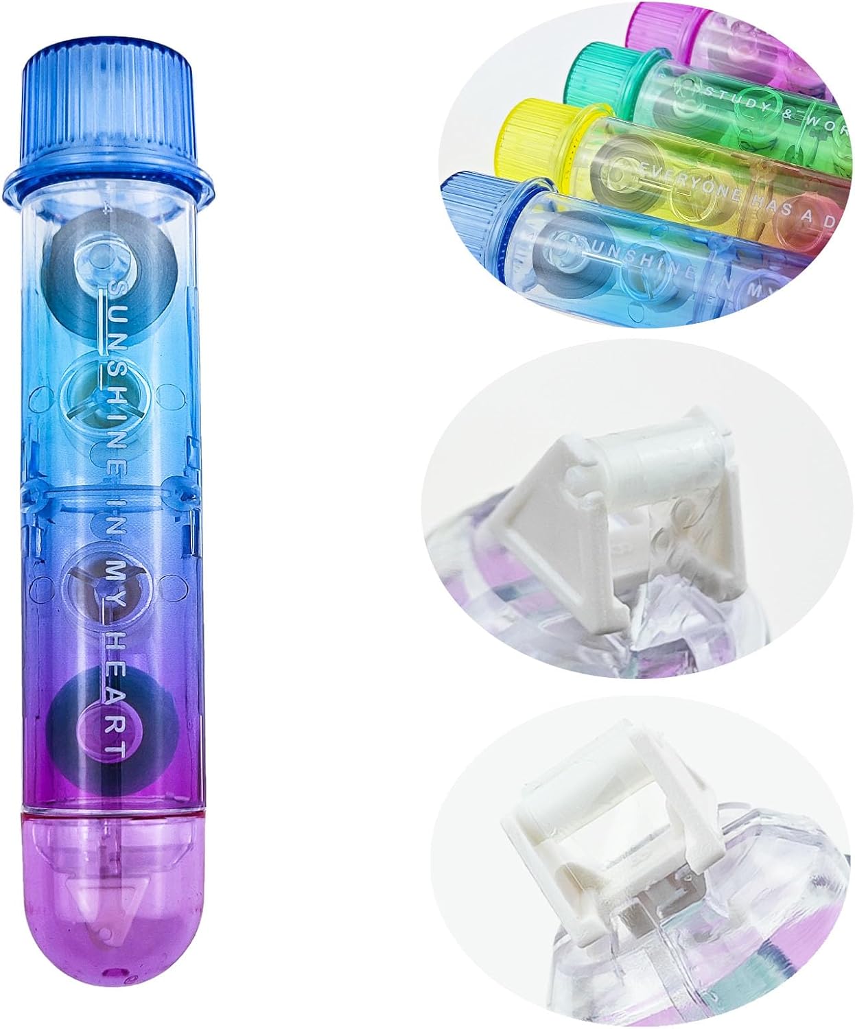 4 PACK 2 In1 White Out Correct - огляд і ціна Correction Tape Roller