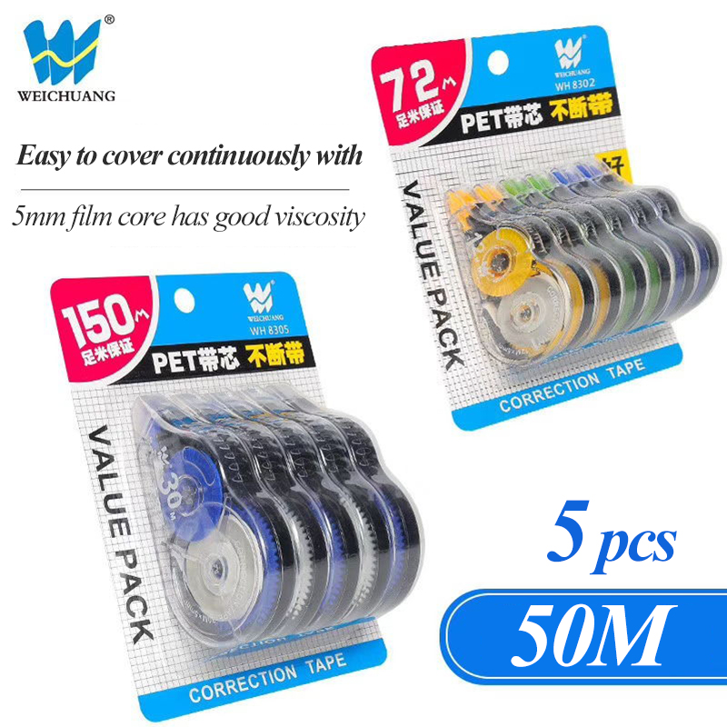 6pcs/Set School Correction Tap - огляд і ціна Correction Tape Roller