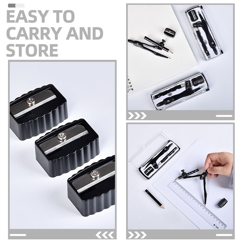 1Set Sturdy Geometry Compasses - огляд і ціна Compass Geometry Set