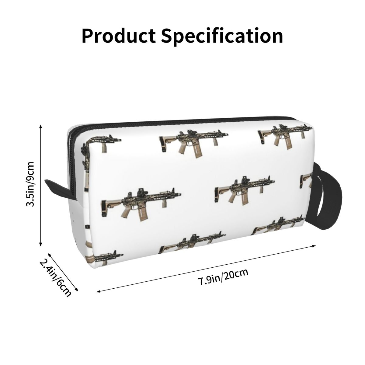AR-15 Tan Camo Gun White Penci - огляд і ціна Tan Stationery & Office Supply