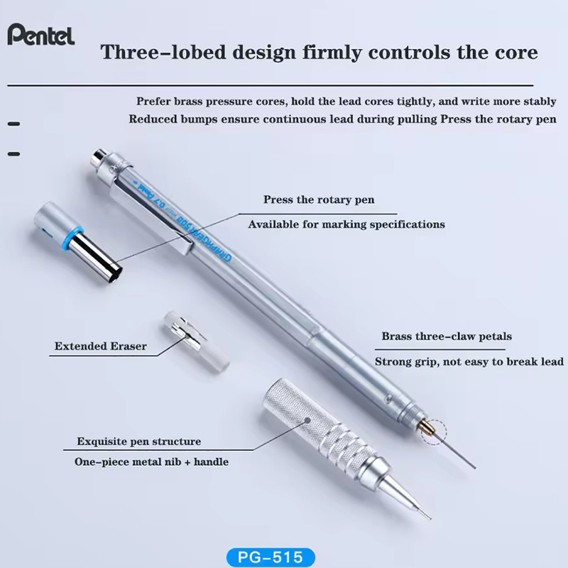 Pentel Mechanical Pencil Graph - огляд і ціна Pentel Pen Energel