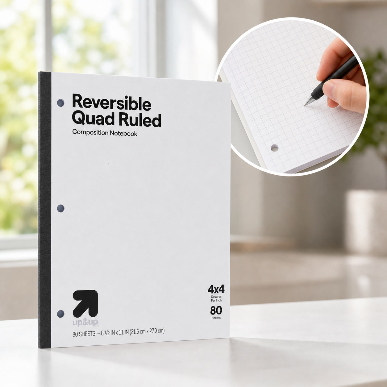 1pcs Reversible Quad Ruled Com - огляд і ціна Graph Paper Pad