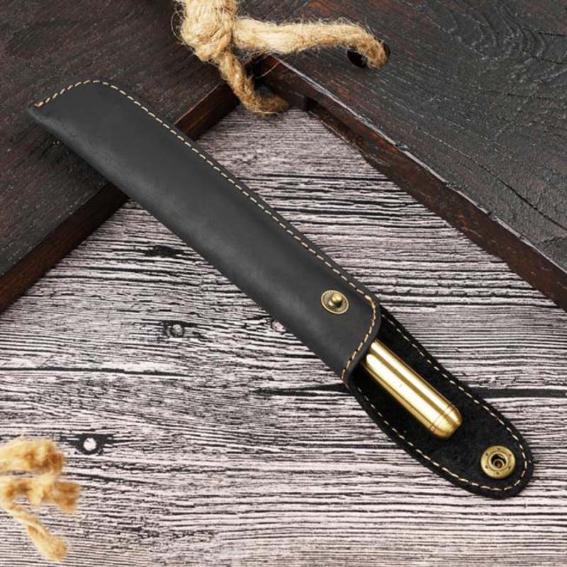 1pc Pen Bag Leather Packaging  - огляд і ціна Stationery Supplies Business
