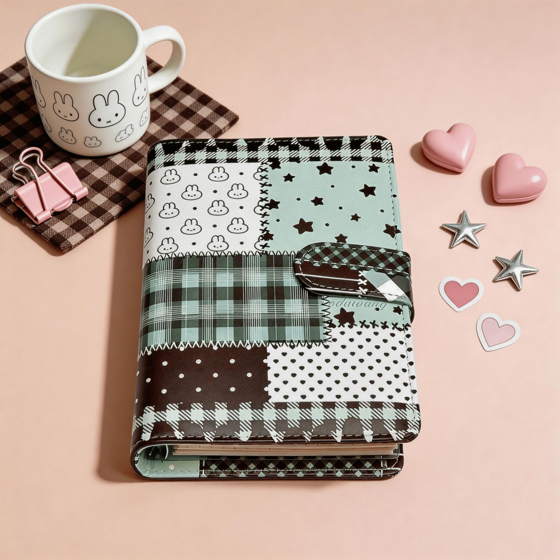 A6 Green Spliced Grid Notebook - огляд і ціна Graph Paper Pad