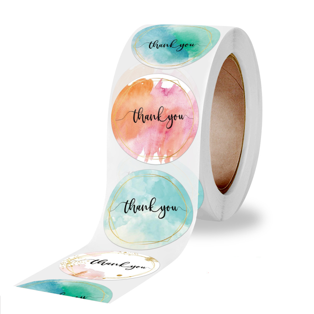 100-500 Pcs Thank You Stickers - огляд і ціна Stationery Supplies Business