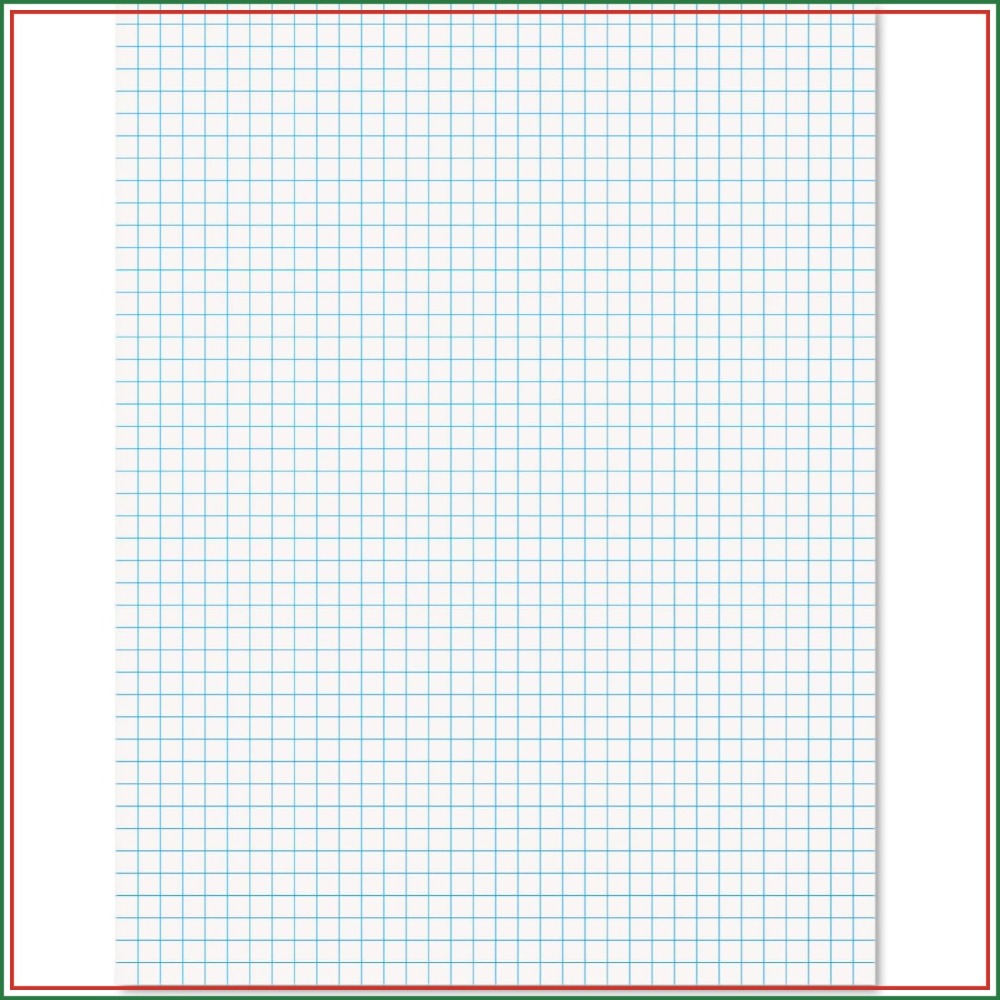 Quad Ruled Graph Paper Pad 8.5 - огляд і ціна Graph Paper Pad