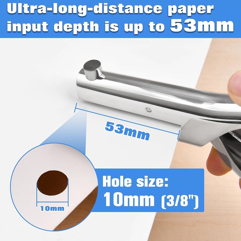 Deep Throat Heavy Duty Hand He - огляд і ціна Paper Punch 3 Hole