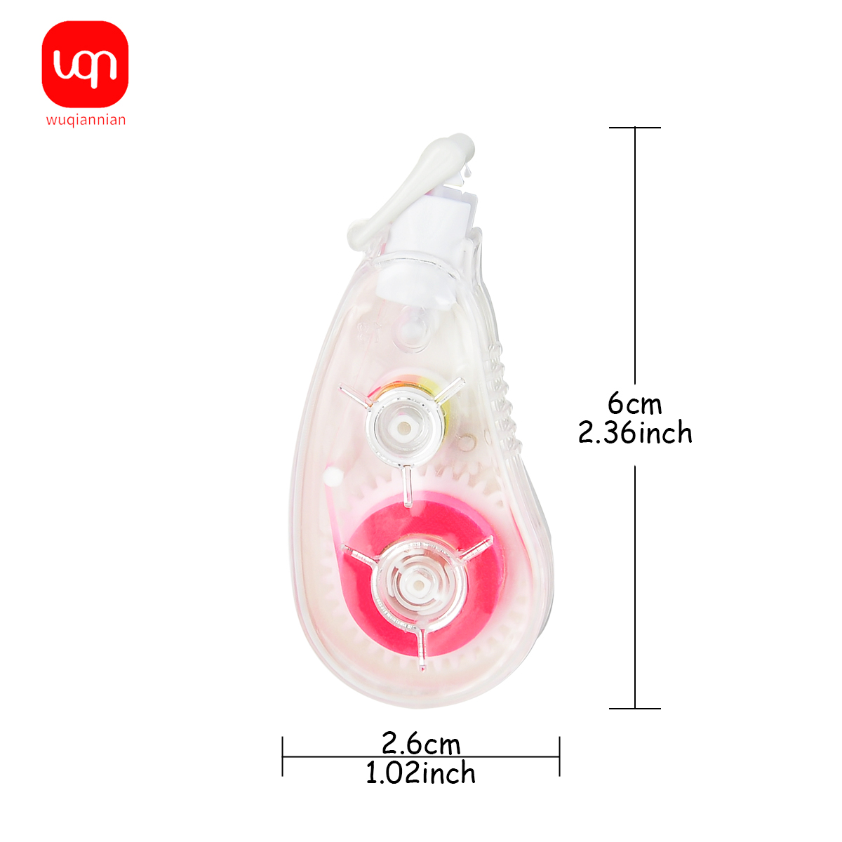WQN-4PCS 5mm X 6m Fluorescent  - огляд і ціна Correction Tape Roller