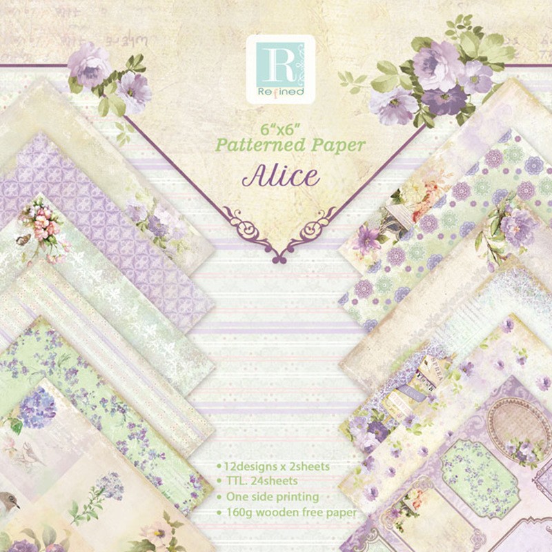 Alinacutle Junkjournal Flower  - огляд і ціна Graph Paper Pad